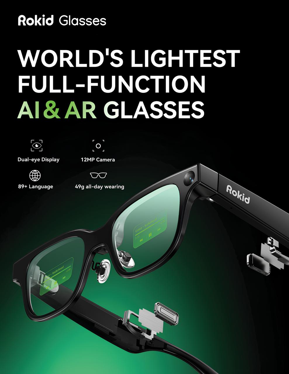 Rokid Display AI&AR Glasses