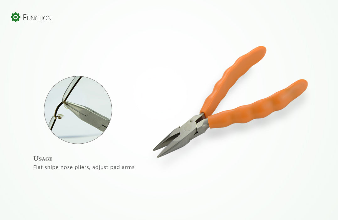 Flat Snipe Nose Pliers