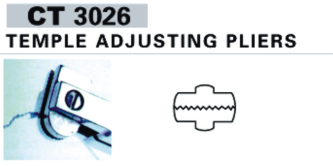 Temple Adjusting Pliers
