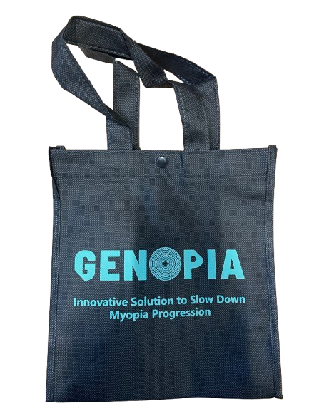 Genopia Fabric Gift Bag (with snap-button) – 50 PCS/Pack