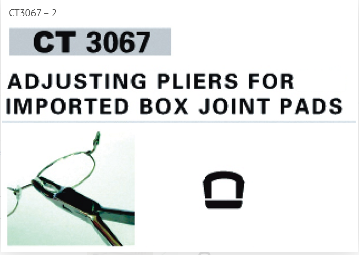 Adjusting Pliers For Imported Box Joint Pads