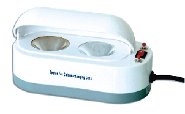 Color-Alterable Lens Tester